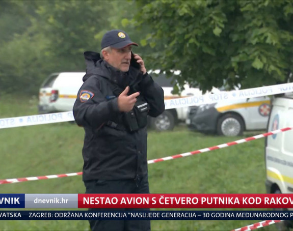 U Hrvatskoj i dalje traje potraga za nestalim avionom