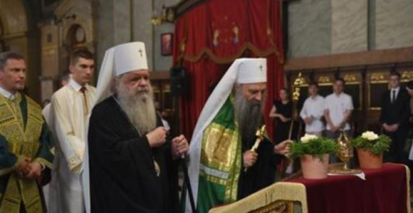 Patrijarh Porfirije uručio tomos arhiepiskopu Stefanu