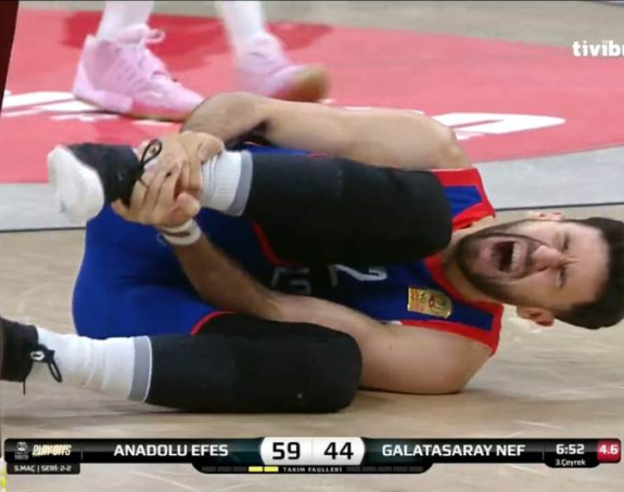 Olakšanje: Vasilije Micić ipak nije teže povrijeđen