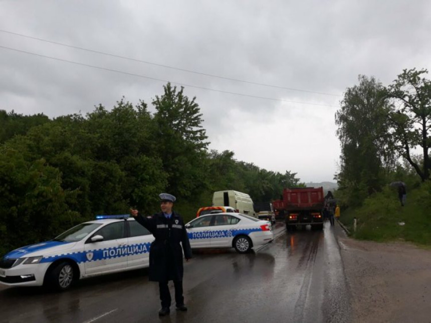 Obustava saobraćaja na dijelu puta Banjaluka – Prijedor