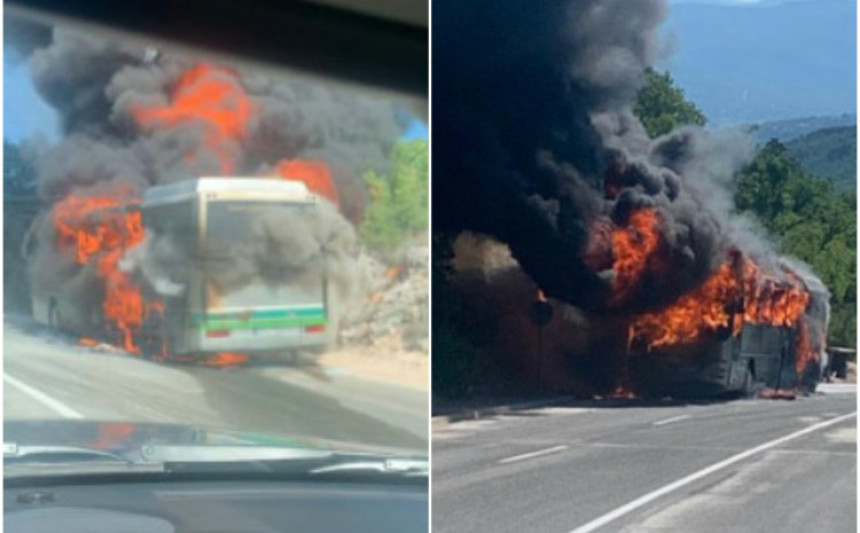 Djeca iz Širokog dobro, nastavili put drugim autobusom