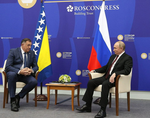 Putin: Poteškoće u odnosima sa BiH zbog sankcija Rusiji