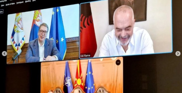 Vučić sa Ramom i Kovačevskim:Sutra odluka o samitu