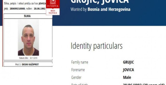 Predao se Jovica Grujić - osumnjičeni u akciji "Storidž"