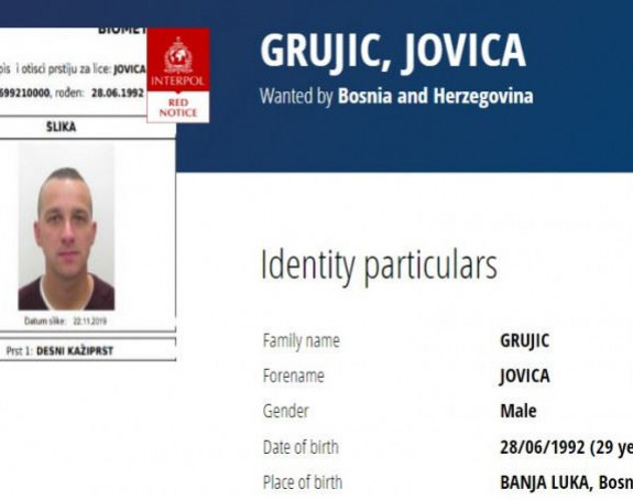 Предао се Јовица Грујић - осумњичени у акцији "Сториџ"