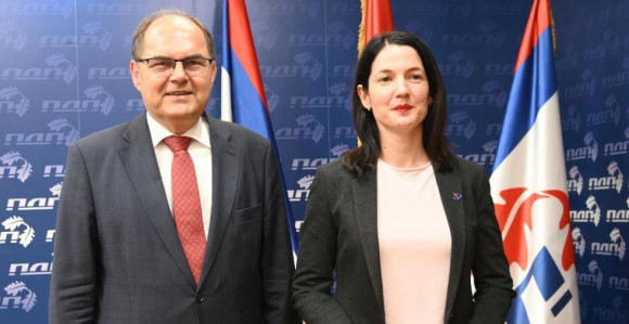 Kristijan Šmit se sastao sa Jelenom Trivić u Banjaluci