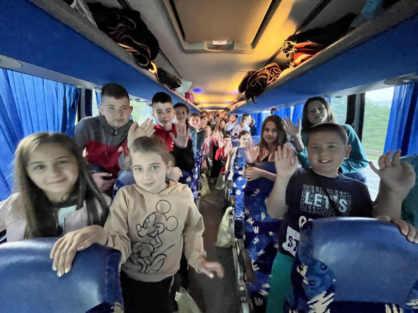 Djeca sa Кosmeta stižu u Republiku Srpsku