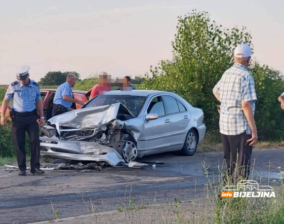 Direktan sudar: Među povrijeđenim i dvoje djece