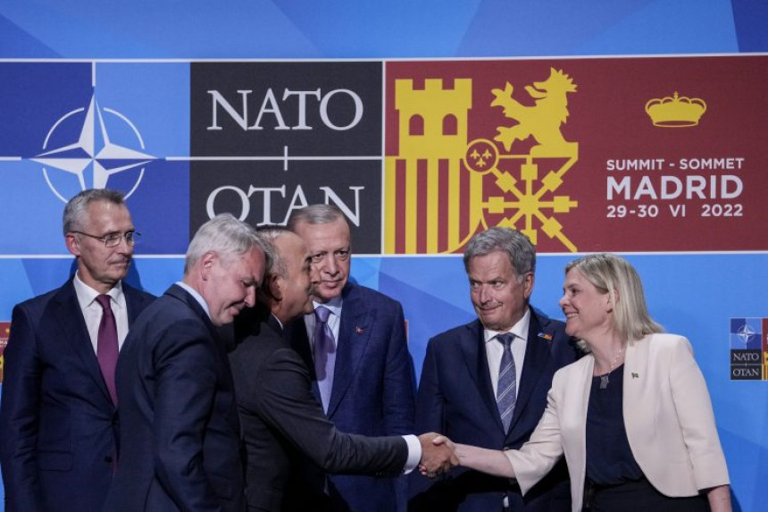 Turska podržala članstvo Finske i Švedske u NATO-u