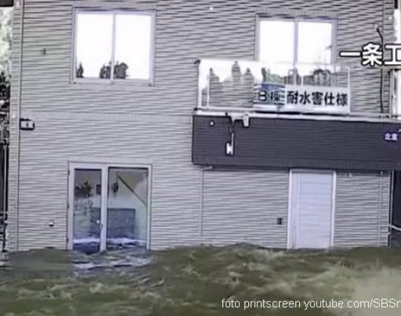 Јапанци изумели плутајућу кућу отпорну на поплаве! (ВИДЕО)