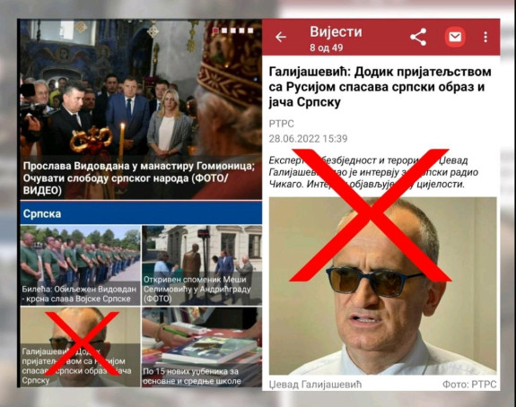 Javni servis Srpske obrisao vijest o napadu na Vučića