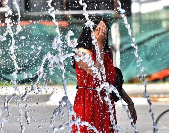 Danas vruće, a u drugom dijelu dana mogući pljuskovi