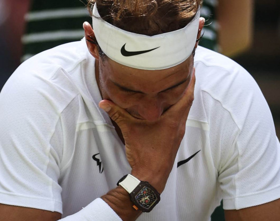 Nadalu je pukao mišić - ne odustaje od Vimbldona