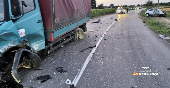 Stravičan udes kod Bijeljine, ima povrijeđenih
