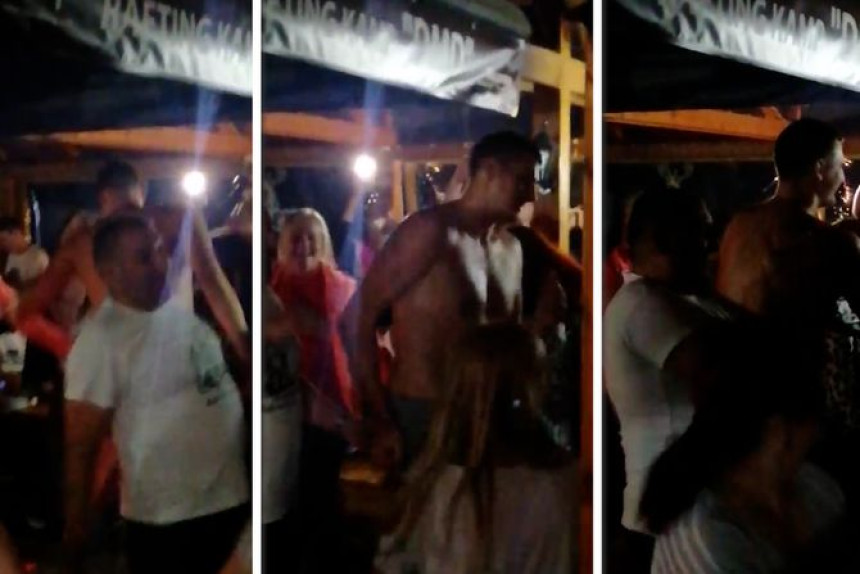 Jokić poveo kolo oko vatre na raftingu (VIDEO)