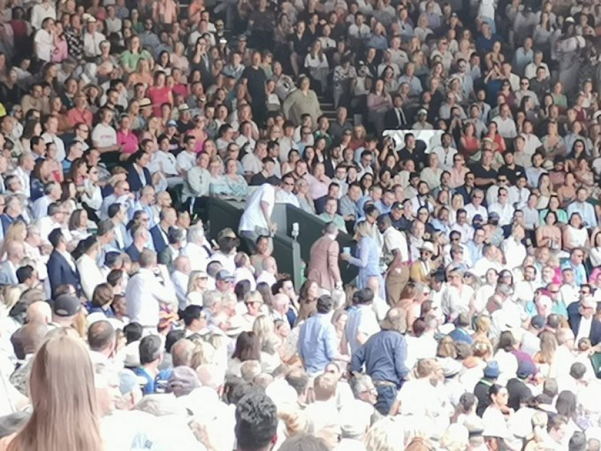 Zabilježena tuča na tribinama Vimbldona