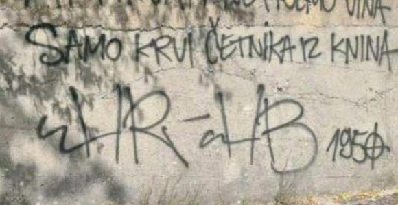 Mostar: "Mi Hrvati ne pijemo vina, samo krvi četnika iz Knina!"