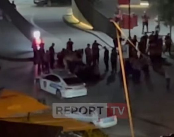 Sukob navijača Zrinjskog sa policijom u Tirani (VIDEO)