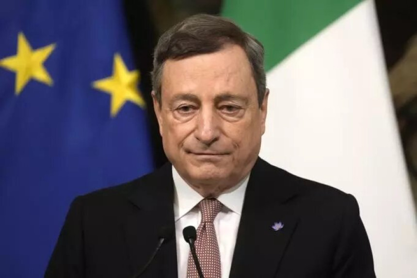 ITA mediji: Mario Dragi danas objavljuje ostavku