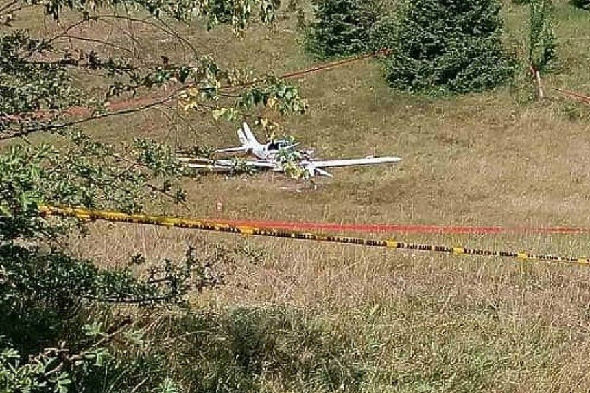 Нишићка висораван: Пао авион, двије особе погинуле