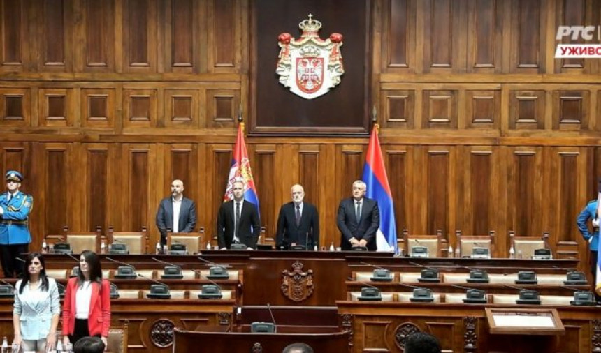 Konstitutivna sjednica Skupštine Srbije počela