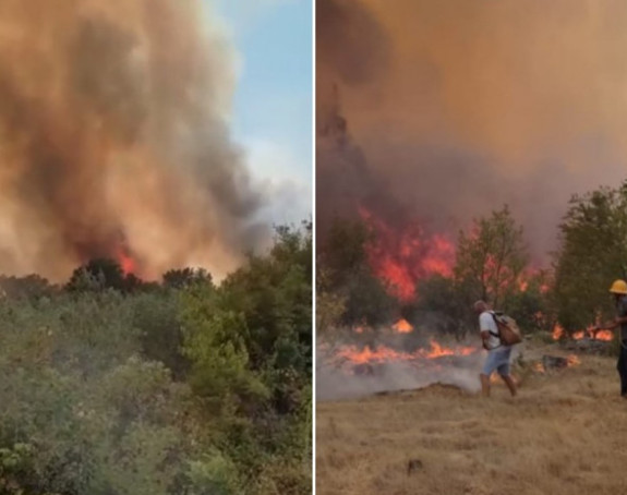 Neumskom zaleđu prijeti katastrofa: Požar van kontrole