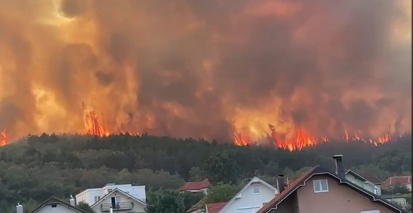 Preševo: Vanredna situacija uvedena zbog požara