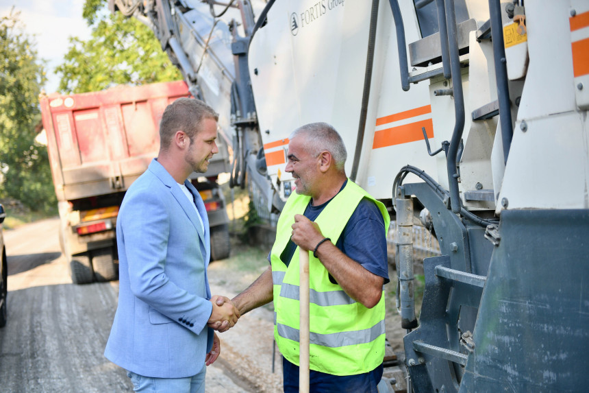 Počela rekonstrukcija puta prema D. Кolima