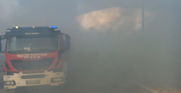 Požar u rejonu Bijele gore spušta se prema selima