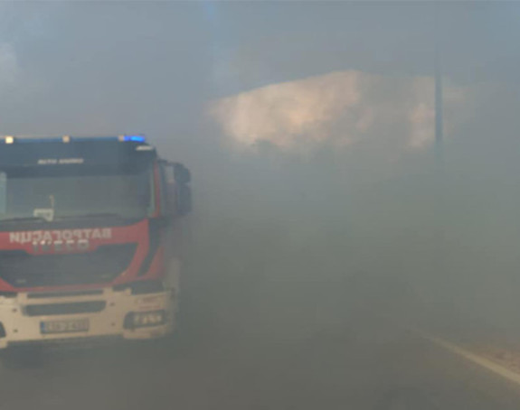 Požar u rejonu Bijele gore spušta se prema selima