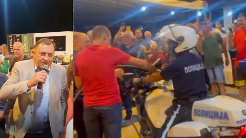 Полицајци које је Лукач хтио да казни завршили моторима у Додиковој пратњи!