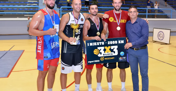 Uspješno završen 1. Mozzart basket FIBA 3x3 turnir