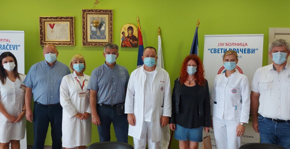 Posjeta slovenačke delegacije bolnici i pohvale za rad