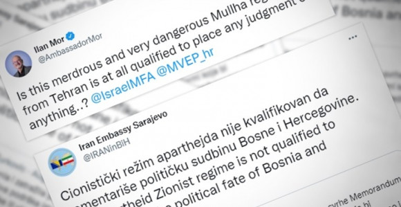 Iranski i izraelski diplomati se svađaju oko BiH