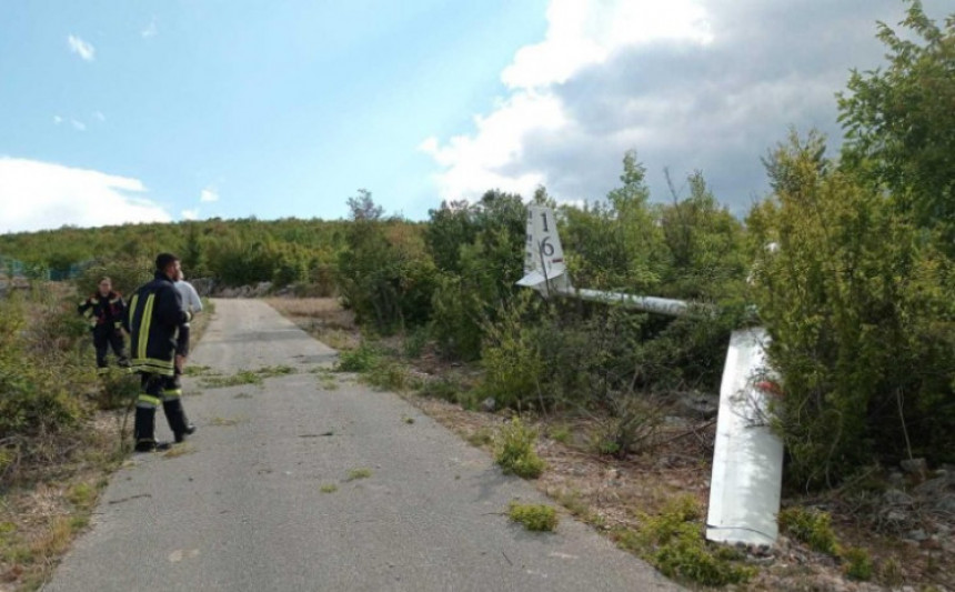 Hrvatska: Srušila se letjelica, pilot povrijeđen