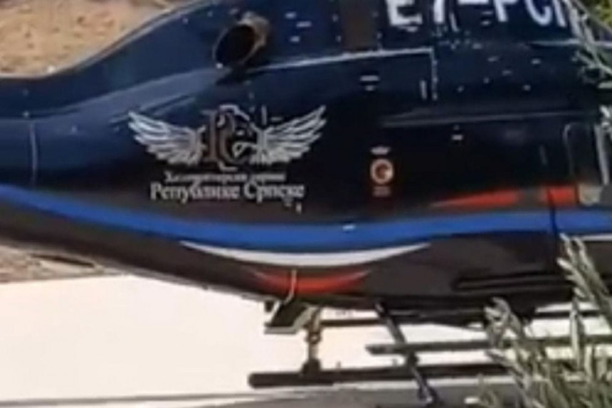 Додиков хеликоптер слетио на платформу гдје нема дозволу?!