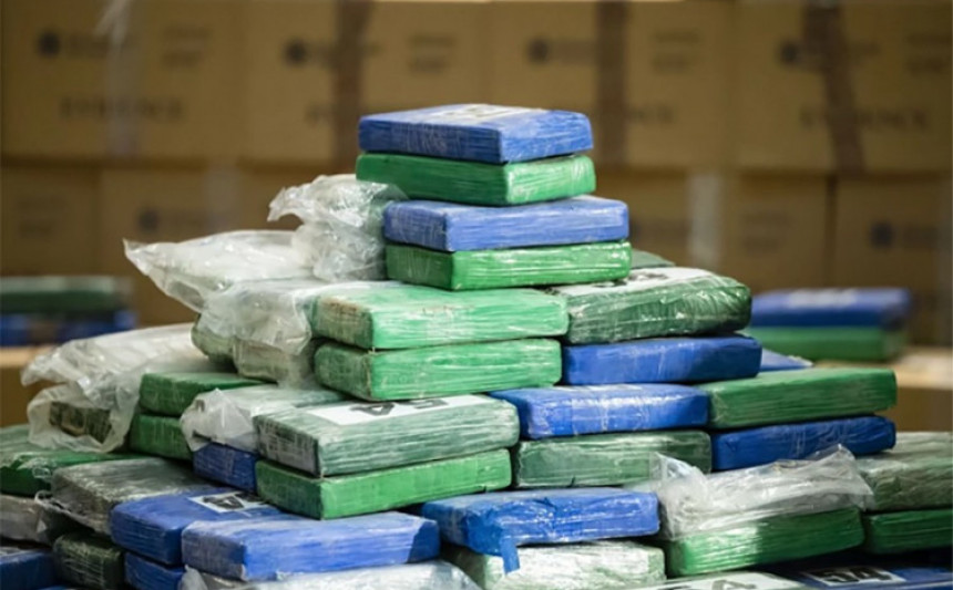 Заплијењено 10 кг кокаина, вриједнот милион евра