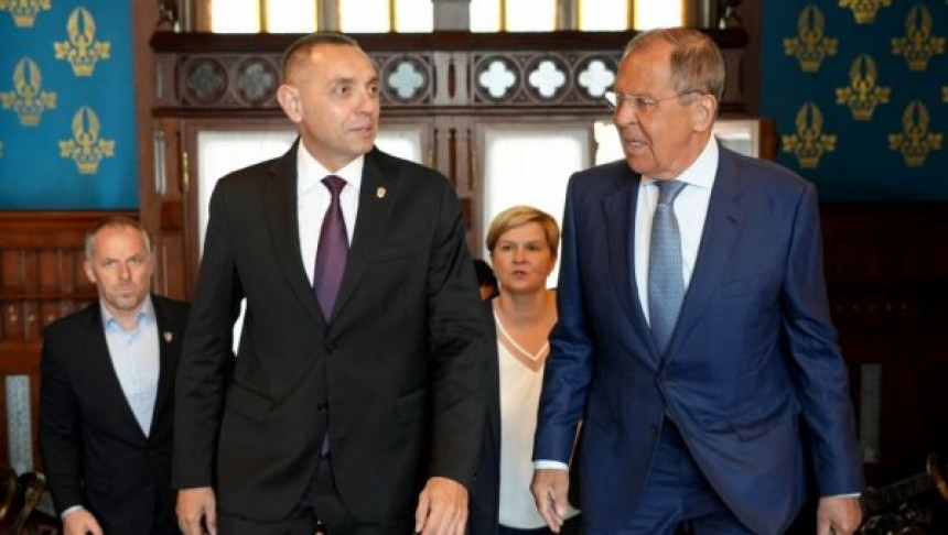Aleksandar Vulin se u Moskvi sastao sa Lavrovom