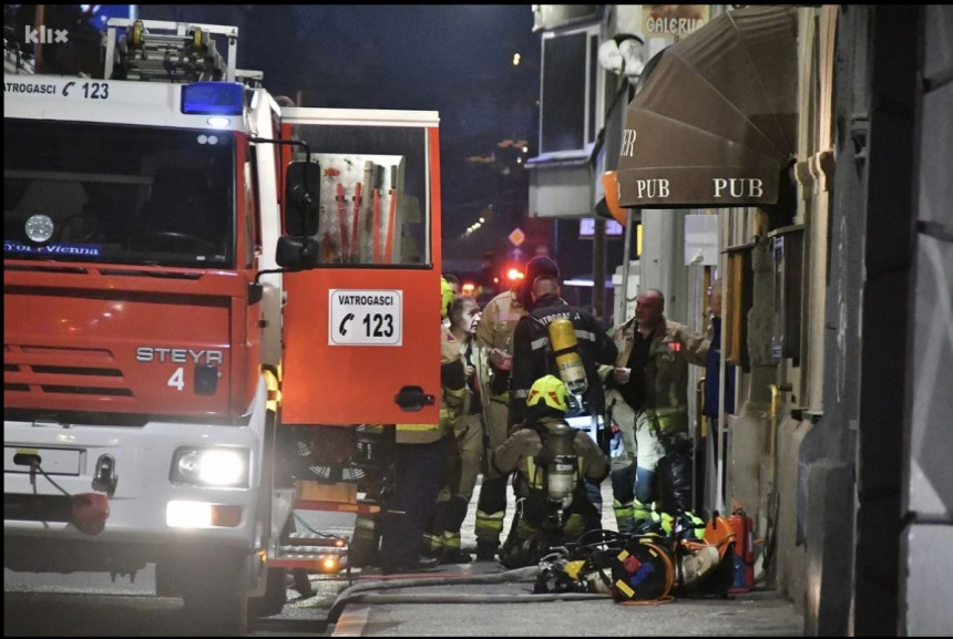 У подруму клуба Wалтер у Сарајеву избио пожар