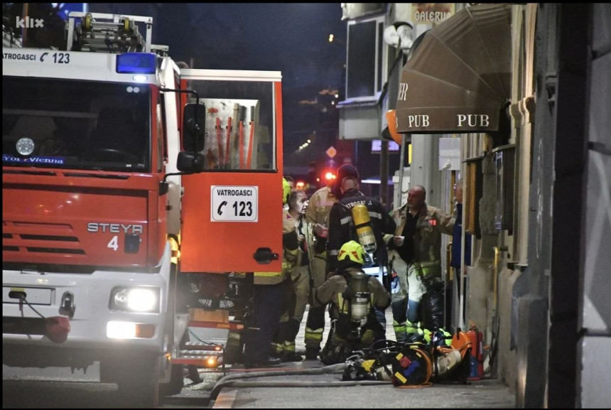 U podrumu kluba Walter u Sarajevu izbio požar