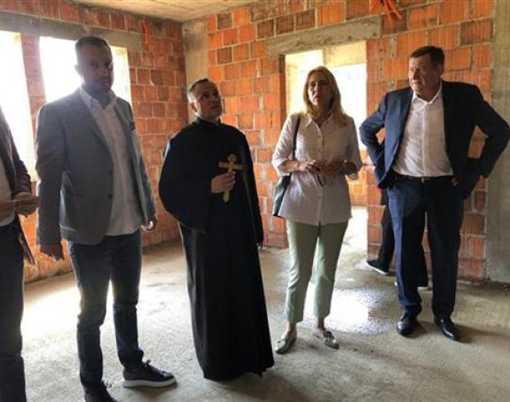 Predsjednica za parohijski dom izdvojila 20.000 KM