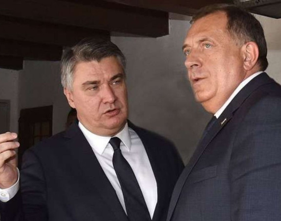 МИЛАНОВИЋ отворено признао: "Додик је наш хрватски савезник"!