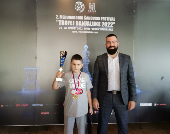 Ђорђе Лукић освојио „Трофеј Бањалуке 2022“ у шаху