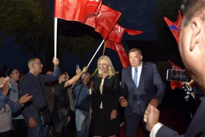 Dodik i Željka: Srpska stabilna, suzbijen kriminal