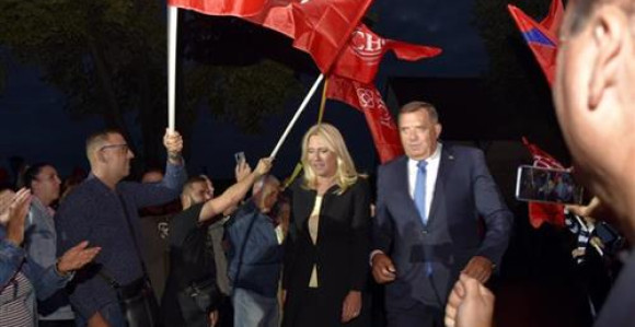 Dodik i Željka: Srpska stabilna, suzbijen kriminal