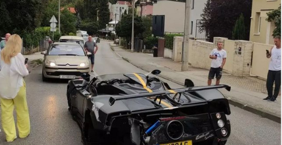 Hrvatska: Uništen "superautomobil" od 15 miliona evra
