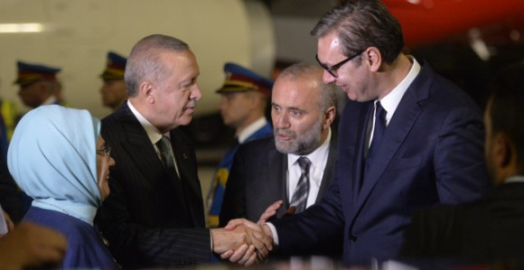 Erdogan stigao u Beograd - Vučić ga dočekao