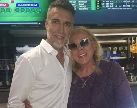 Zorica Marković u zagrljaju Batistute: Bolji smo par od Nade i Ibrahimovića!