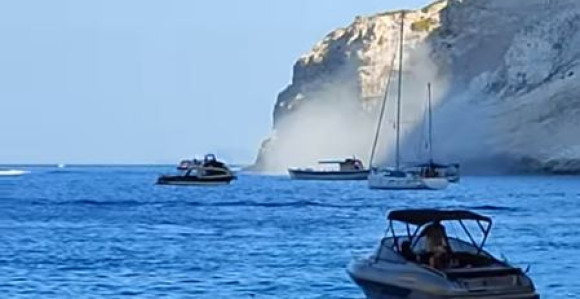 Zakintos: Odvalila se stijena zbog jakog zemljotresa