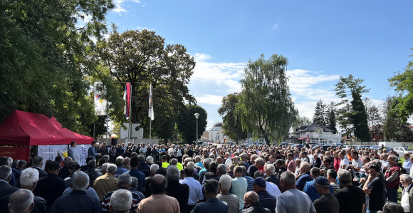 Одржан протест незадовољних бораца у Градишци